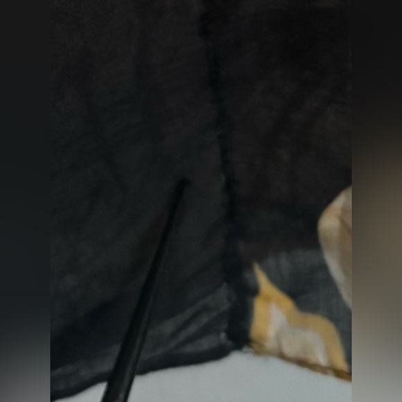 Jean Paul Gaultier Soleil Black and Beige Wide-Leg Trousers - Picture 7 of 8